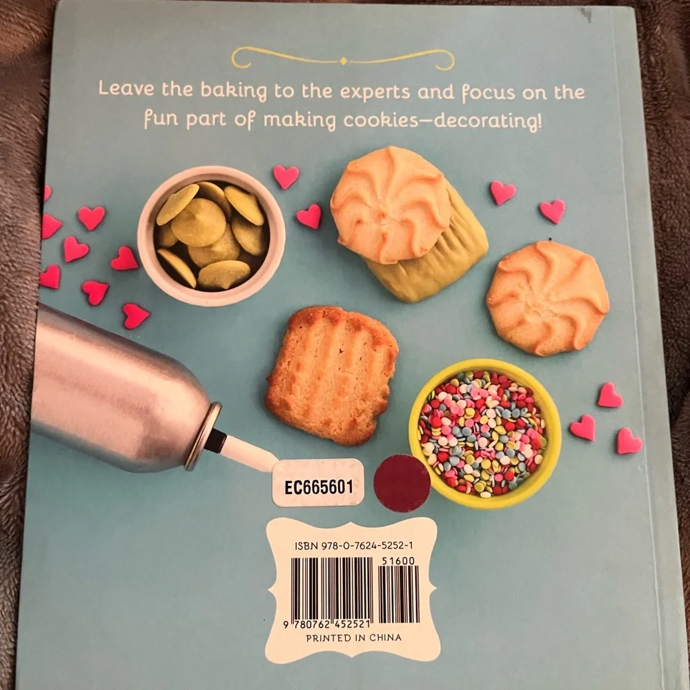 Smart Cookie Cookbook - Pink Cover with Colorful Cupcake Art